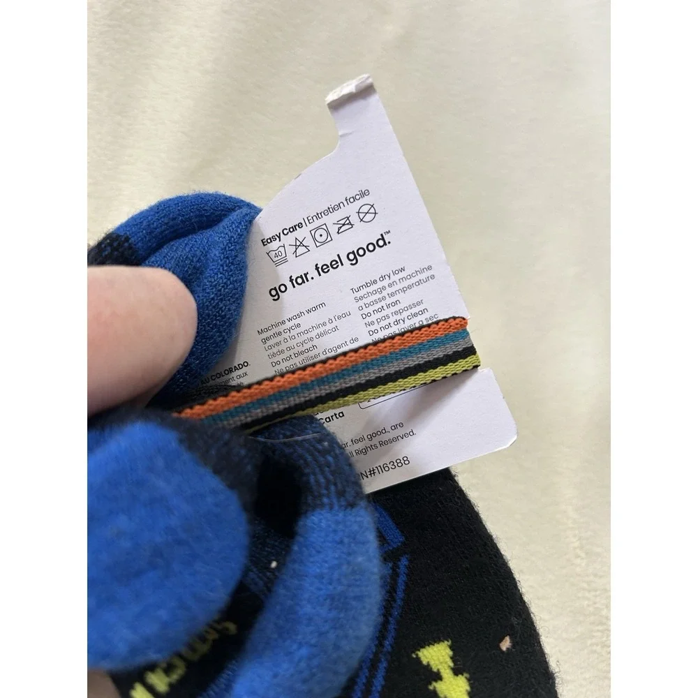 Smartwool Kids Wintersport Full Cushion Over the Calf Socks Black Size MD (C9)